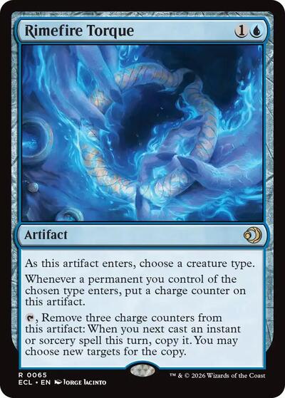 Rimefire Torque ECL #65 (Near Mint Rare) Magic: The Gathering: Lorwyn Eclipsed