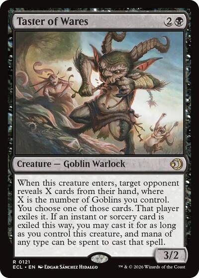 Taster of Wares ECL #121 (Near Mint Rare) Magic: The Gathering: Lorwyn Eclipsed