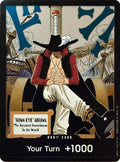 DON Card Dracule Mihawk Foil OP14 (Near Mint DON!!) One Piece Card Game: The Azure Sea's Seven