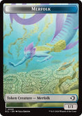 Merfolk Worm Double Sided Token ECL #8 // 9 (Near Mint T) Magic: The Gathering: Lorwyn Eclipsed