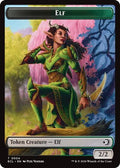 Elf Treasure Double Sided Token ECL #4 // 10 (Near Mint T) Magic: The Gathering: Lorwyn Eclipsed