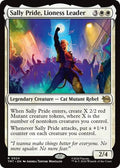 Sally Pride Lioness Leader Foil TMT #24 (Near Mint Rare) Magic: The Gathering: Teenage Mutant Ninja Turtles