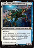 Don and Leo Problem Solvers TMT #143 (Near Mint Rare) Magic: The Gathering: Teenage Mutant Ninja Turtles