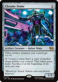 Chrome Dome TMT #172 (Near Mint Rare) Magic: The Gathering: Teenage Mutant Ninja Turtles
