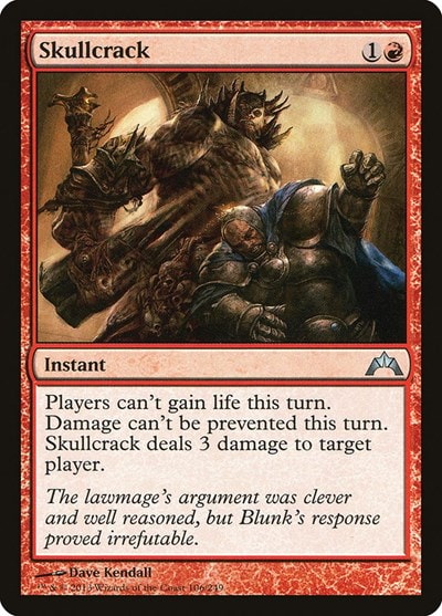 Skullcrack GTC #106 (Moderately Played Uncommon) Magic: The Gathering: Gatecrash