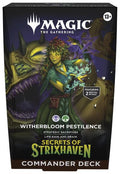 Secrets of Strixhaven Commander Deck - Witherbloom Pestilence SOC (Unopened) Magic: The Gathering: Commander: Secrets of Strixhaven
