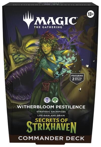 Secrets of Strixhaven Commander Deck - Witherbloom Pestilence SOC
