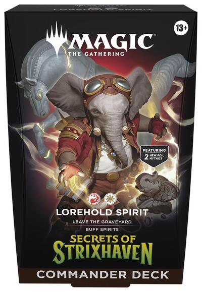 Secrets of Strixhaven Commander Deck - Lorehold Spirit SOC (Unopened) Magic: The Gathering: Commander: Secrets of Strixhaven