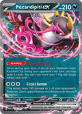 Fezandipiti ex - 142/217 Holofoil ASC #142/217 (Near Mint Double Rare) Pokemon: ME: Ascended Heroes