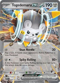Togedemaru ex Holofoil ASC #149/217 (Near Mint Double Rare) Pokemon: ME: Ascended Heroes