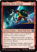 Raphael Most Attitude TMT #101 (Near Mint Uncommon) Magic: The Gathering: Teenage Mutant Ninja Turtles