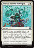 The Last Ronins Technique Teenage Mutant Ninja Turtles TMT #12 (Uncommon) Magic: The Gathering: