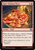 Spicy Oatmeal Pizza Teenage Mutant Ninja Turtles TMT #109 (Uncommon) Magic: The Gathering: