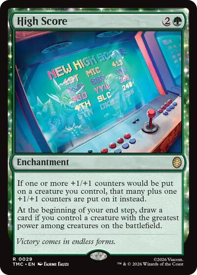 High Score TMC #29 (Near Mint Rare) Magic: The Gathering: Commander: Teenage Mutant Ninja Turtles