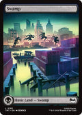 Swamp 0193 Teenage Mutant Ninja Turtles TMT #193 (Land) Magic: The Gathering: