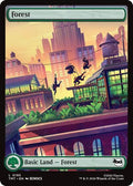 Forest 0195 Teenage Mutant Ninja Turtles TMT #195 (Land) Magic: The Gathering:
