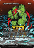 Underworld Breach Borderless PZA #10 (Near Mint Mythic Rare) Magic: The Gathering: Teenage Mutant Ninja Turtles Source Material