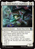 Lita Little Orphan Amphibian TMT #19 (Near Mint Uncommon) Magic: The Gathering: Teenage Mutant Ninja Turtles
