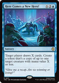 Here Comes a New Hero! TMC #11 (Near Mint Rare) Magic: The Gathering: Commander: Teenage Mutant Ninja Turtles