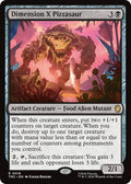 Dimension X Pizzasaur TMC #16 (Near Mint Rare) Magic: The Gathering: Commander: Teenage Mutant Ninja Turtles