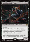 Rat King, Pale Piper TMC #19 (Near Mint Rare) Magic: The Gathering: Commander: Teenage Mutant Ninja Turtles