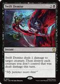 Swift Demise TMC #21 (Near Mint Rare) Magic: The Gathering: Commander: Teenage Mutant Ninja Turtles