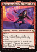 Casey Jones, Back Alley Brute TMC #22 (Near Mint Rare) Magic: The Gathering: Commander: Teenage Mutant Ninja Turtles