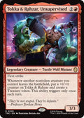 Tokka & Rahzar, Unsupervised TMC #28 (Near Mint Rare) Magic: The Gathering: Commander: Teenage Mutant Ninja Turtles