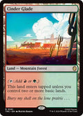 Cinder Glade TMC #61 (Near Mint Rare) Magic: The Gathering: Commander: Teenage Mutant Ninja Turtles