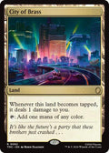 City of Brass TMC #62 (Near Mint Rare) Magic: The Gathering: Commander: Teenage Mutant Ninja Turtles