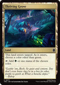 Thriving Grove TMC #77 (Near Mint Common) Magic: The Gathering: Commander: Teenage Mutant Ninja Turtles