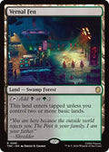 Vernal Fen TMC #81 (Near Mint Rare) Magic: The Gathering: Commander: Teenage Mutant Ninja Turtles