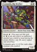 Leonardo Big Brother TMT #14 (Near Mint Common) Magic: The Gathering: Teenage Mutant Ninja Turtles