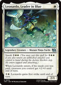 Leonardo Leader in Blue Teenage Mutant Ninja Turtles TMT #16 (Uncommon) Magic: The Gathering: