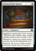 Quintessential Katana TMT #23 (Near Mint Uncommon) Magic: The Gathering: Teenage Mutant Ninja Turtles