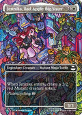 Jennika Bad Apple Big Sister Borderless TMT #203 (Near Mint Common) Magic: The Gathering: Teenage Mutant Ninja Turtles