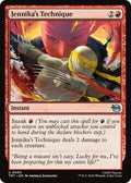 Jennikas Technique TMT #93 (Near Mint Uncommon) Magic: The Gathering: Teenage Mutant Ninja Turtles