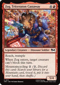 Zog Triceraton Castaway Teenage Mutant Ninja Turtles TMT #111 (Common) Magic: The Gathering: