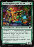 Michelangelo Game Master TMT #118 (Near Mint Common) Magic: The Gathering: Teenage Mutant Ninja Turtles