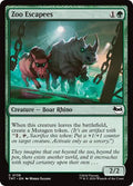 Zoo Escapees Teenage Mutant Ninja Turtles TMT #138 (Common) Magic: The Gathering: