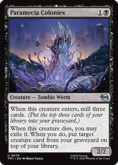 Paramecia Coloniex TMT #70 (Near Mint Uncommon) Magic: The Gathering: Teenage Mutant Ninja Turtles