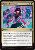 Karais Technique TMT #152 (Near Mint Uncommon) Magic: The Gathering: Teenage Mutant Ninja Turtles