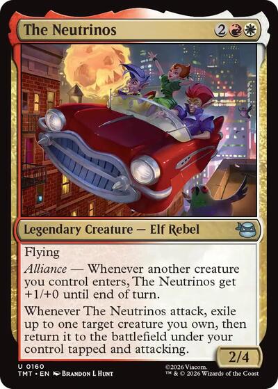 The Neutrinos TMT #160 (Near Mint Uncommon) Magic: The Gathering: Teenage Mutant Ninja Turtles