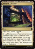 Path of Ancestry (Surge Foil) Foil TMC #70 (Near Mint Common) Magic: The Gathering: Commander: Teenage Mutant Ninja Turtles