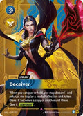 LeBlanc - Deceiver Foil UNL #199/219 (Near Mint Rare) Riftbound: League of Legends Trading Card Game: Unleashed