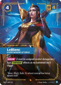 LeBlanc - Everywhere At Once Foil UNL #090/219 (Near Mint Epic) Riftbound: League of Legends Trading Card Game: Unleashed