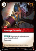 Upstage Comedy Foil UNL #009/219 (Near Mint Common) Riftbound: League of Legends Trading Card Game: Unleashed