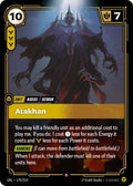 Atakhan Foil UNL #170/219 (Near Mint Rare) Riftbound: League of Legends Trading Card Game: Unleashed