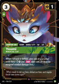 Yuumi - Magical Cat Foil UNL #056/219 (Near Mint Rare) Riftbound: League of Legends Trading Card Game: Unleashed