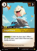 Loyal Poro Unleashed UNL #156/219 (Common) Riftbound: League of Legends Trading Card Game: